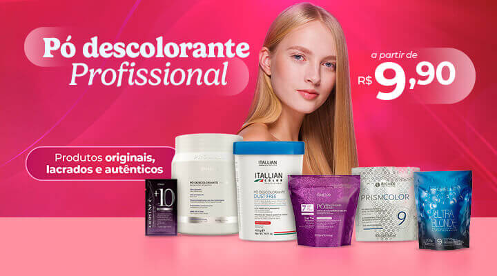Pó Descolorante Profissional para Cabelos em Promoção
