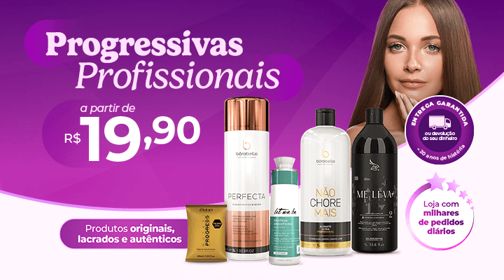 Produtos para Escova Progressiva Profissional