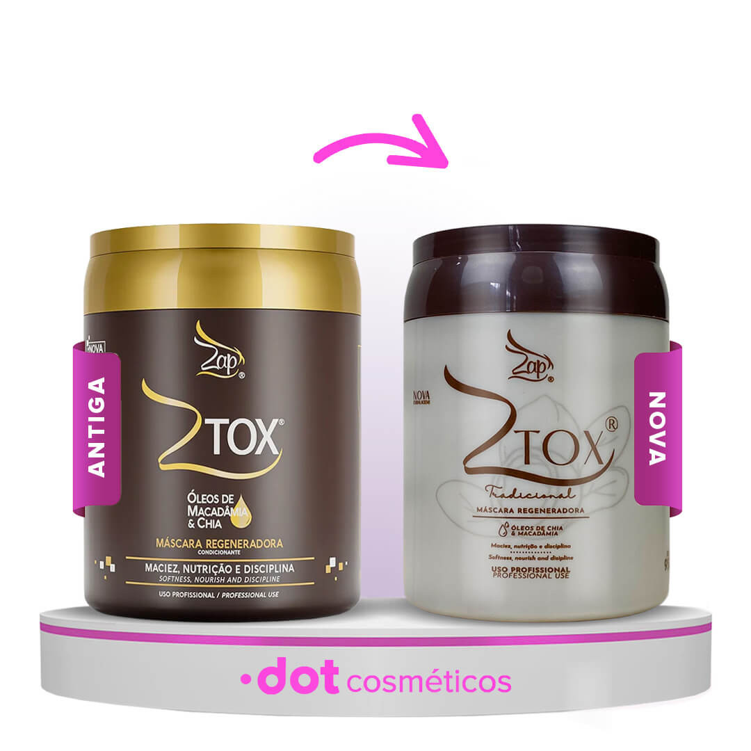 Zap Bt-o.x Ztox Macadamia Alisa e Elimina Frizz - 950g