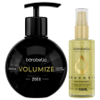 Borabella Leave-in Volumize 250g + Óleo de Argan Reparador 60ml