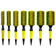 Evas Kit 07 Escovas de Cabelo Cerdas Mistas CMS 3000 a 3006
