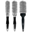 Evas Kit 03 Escova Cabelo Cerdas Ionizadas 501 P + 502 M + 503 G