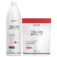 Itallian Color Oxidante 30 Vol 1L + Sachê Pó Descolorante - 400g