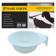 Marco Boni Kit C/ 20 Luvas Latex Preta M 1454 + Tijela Tintura