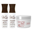 Portier Kit Cacaozinha Progressiva 2x250ml + Bt-o.x Ciclos - 250g