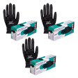 Volk do Brasil 03 Caixa Luva Descartável Sensi Black 3x100un - G