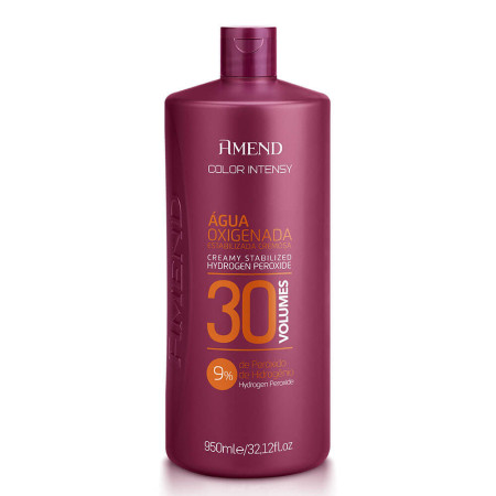 Amend Pó Descolorante Colágeno 300g + Água Oxigenada 30 Vol 950ml