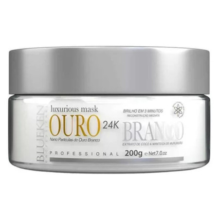 Blueken Kit Purificante Sh e Cond 2x300ml + Máscara Ouro - 200g