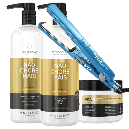Borabella Não Chore Mais + PraTudo + Babyliss 110v