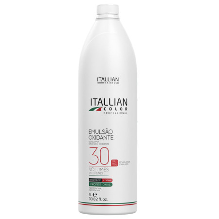 Itallian Color Oxidante 30 Vol 1L + Sachê Pó Descolorante - 400g