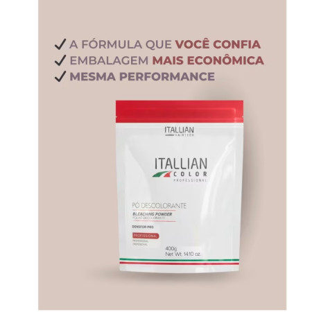 Itallian Color Sachê Pó Descolorante Branco - 400g
