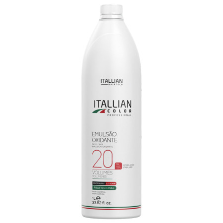 Itallian Color Emulsão Oxidante 20 + 30 + 40 Volumes - 3x1L