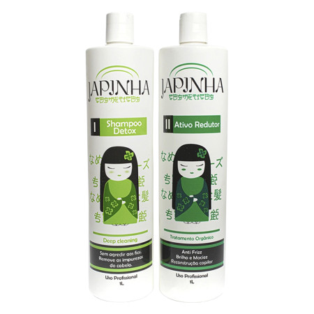 Japinha Sh Detox + Redutor Org + Sh Limpeza + Redutor Ojon 4x1L