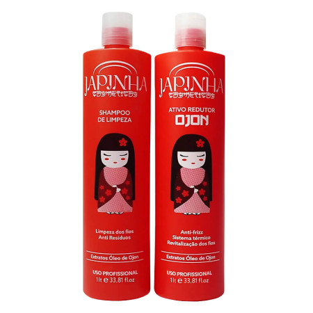 Japinha Sh Detox + Redutor Org + Sh Limpeza + Redutor Ojon 4x1L
