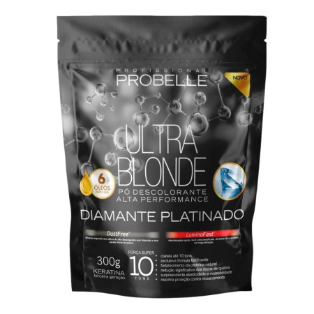 Probelle Kit Ox 40 Vol 900ml + Pó Descolorante Diamante - 300g