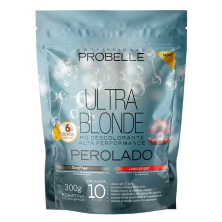 Probelle Kit Ox 20 vol 900ml + Pó Descolorante Perolado - 300g
