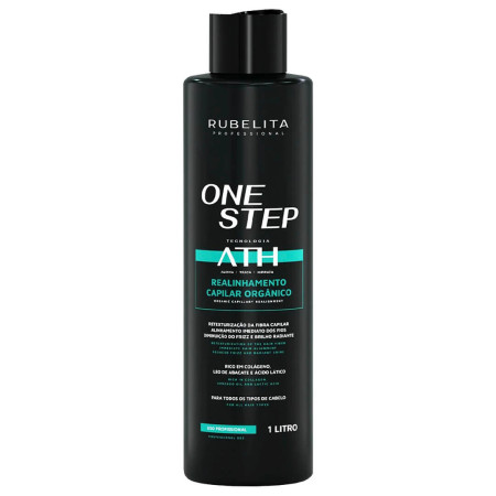 Rubelita One Step Realinhamento Capilar Orgânico Sem Formol - 1L