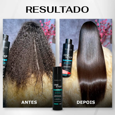 Rubelita One Step Realinhamento Capilar Orgânico Sem Formol - 1L