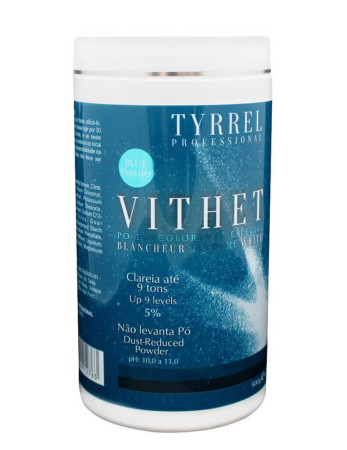 Tyrrel Pó Descolor Blue 500g + Santa Clara Touca Reflexo Velcro