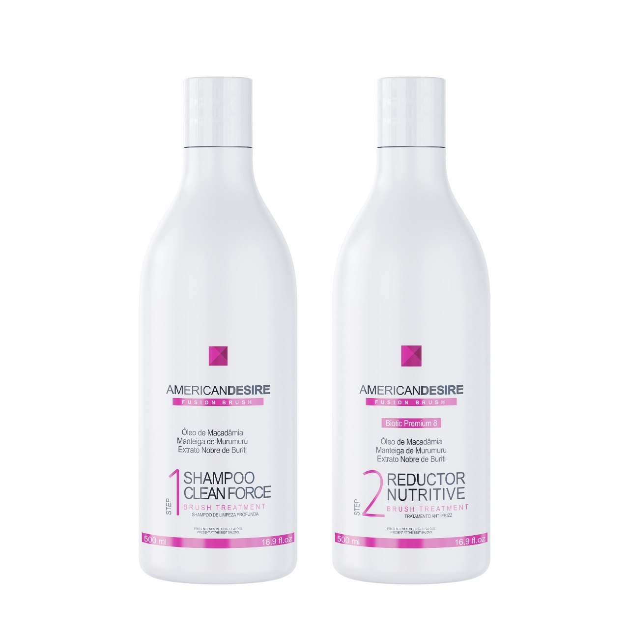 Progressiva American Desire Fusion Brush 2x500ml